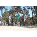 9' Flex Blade Economy Banner Kit - Double-Sided